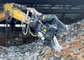 La ferraglia mobile tosa l'alto escavatore Hydraulic Shear di demolizione di portata
