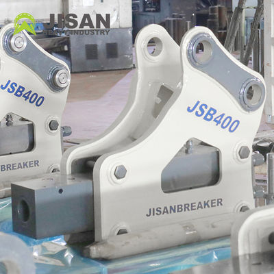 Miglior Mini Escavatore Skid Steer Retroescavatore Scalpello 68mm Idraulico Laterale Superiore Silenzioso Box Martello Demolitore Roccia Cemento per Movimento Terra Retroescavatore Jcb-3cx 3dx