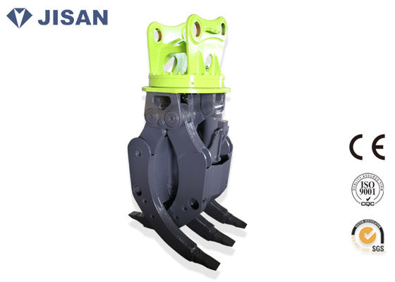 Il ceppo idraulico della gru a benna del legname attacca le mandibole di ampia apertura per 20 l'escavatore di  PC200 di tonnellata