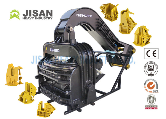 Quadrato elettrico di Ton Cushion Pad Hd 100 Rc del Vibro 3 di Tubular Diesel Hammer del driver di Post Concrete Pile del recinto