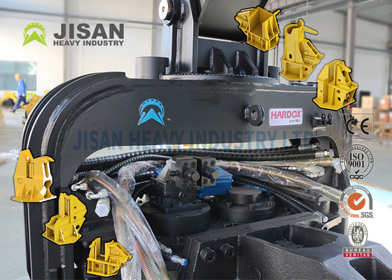 Quadrato elettrico di Ton Cushion Pad Hd 100 Rc del Vibro 3 di Tubular Diesel Hammer del driver di Post Concrete Pile del recinto