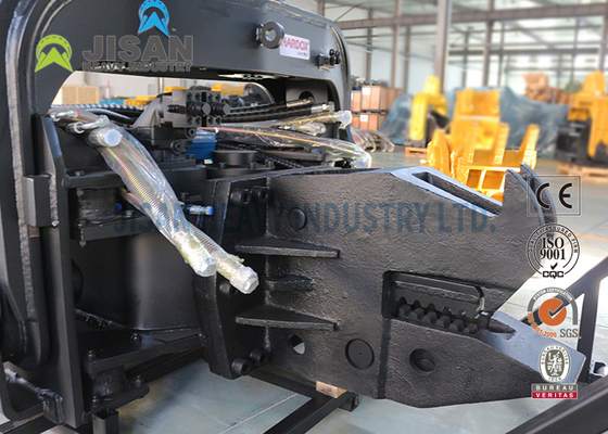 Escavatore Mounted Pile Hammer Max Extracting Stroke di Max Depth 20m 2m 20-30hz
