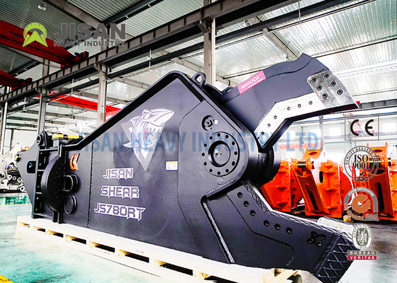 Escavatore idraulico resistente Steel Shear 850 millimetri 60L/Min For Vehicle Demolition