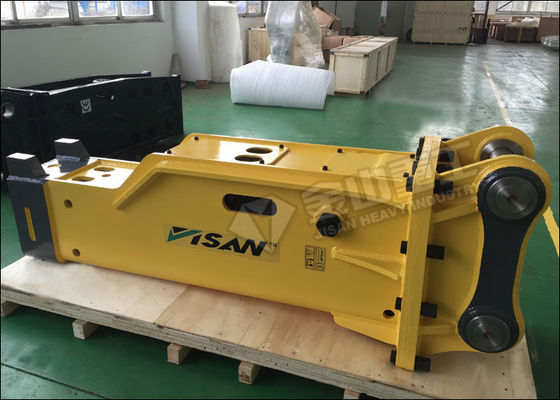 tipo idraulico di silenzio dell'interruttore della roccia dello scalpello di 140mm per l'escavatore di  PC220