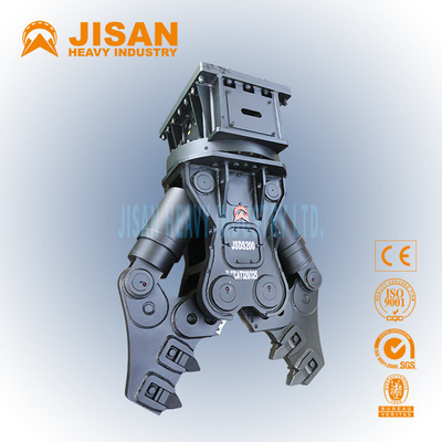 Multi Crusher Pulverizer idraulico Edificio demolizione taglio Giappone Giallo Australia Escavatore personalizzato Tecnico