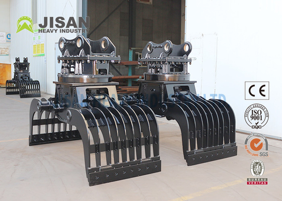 Demolizione e scarto Metallo Sorting fatto liscio Sorting e demolizione Grapple Excavator Attachment Grapple Grab