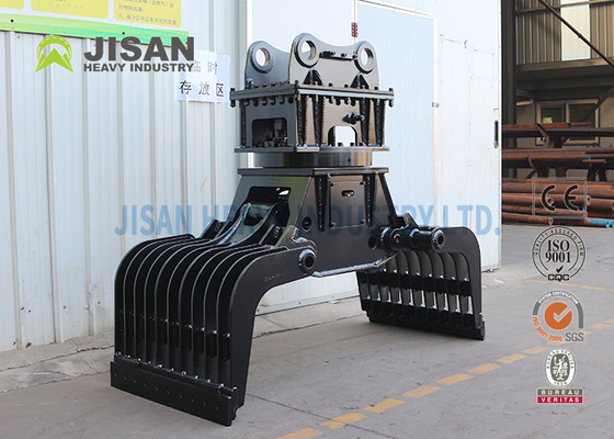 Demolizione e scarto Metallo Sorting fatto liscio Sorting e demolizione Grapple Excavator Attachment Grapple Grab