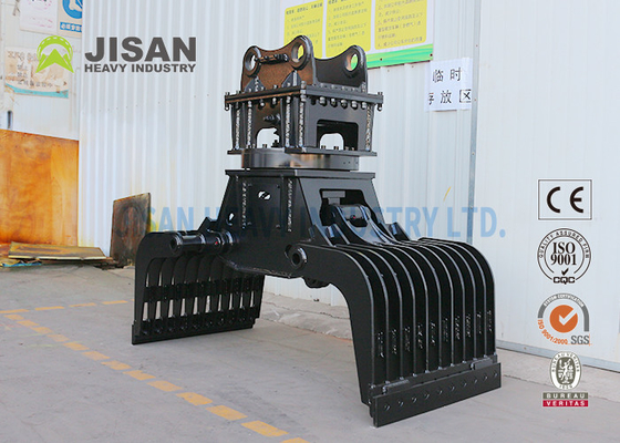 Demolizione e scarto Metallo Sorting fatto liscio Sorting e demolizione Grapple Excavator Attachment Grapple Grab