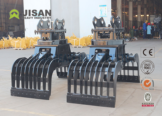 Demolizione e scarto Metallo Sorting fatto liscio Sorting e demolizione Grapple Excavator Attachment Grapple Grab