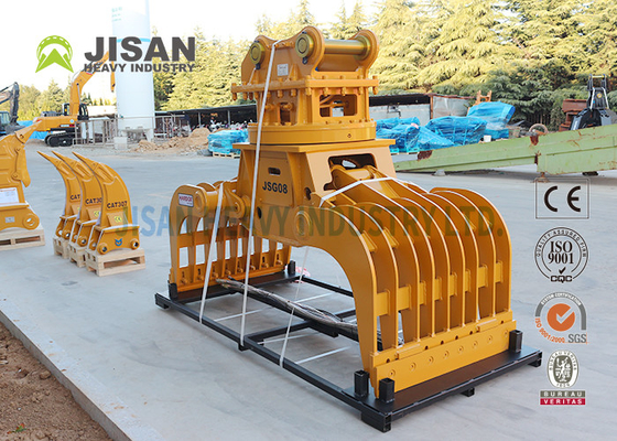 Demolizione e scarto Metallo Sorting fatto liscio Sorting e demolizione Grapple Excavator Attachment Grapple Grab