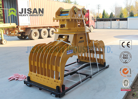 Demolizione e scarto Metallo Sorting fatto liscio Sorting e demolizione Grapple Excavator Attachment Grapple Grab