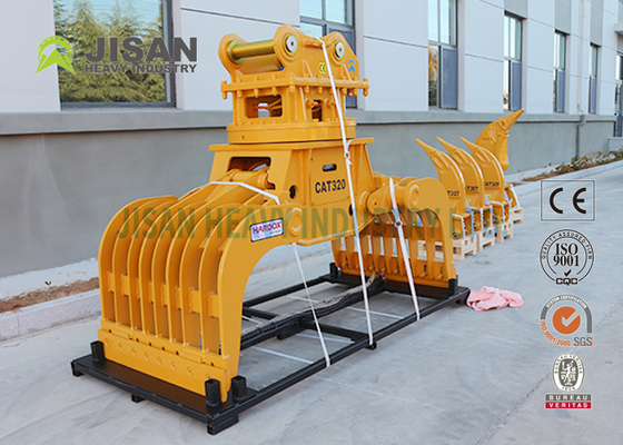 Demolizione e scarto Metallo Sorting fatto liscio Sorting e demolizione Grapple Excavator Attachment Grapple Grab