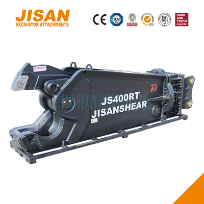JS400RT Tesi metalliche per escavatori con apertura di 663 mm per necessità di taglio versatili