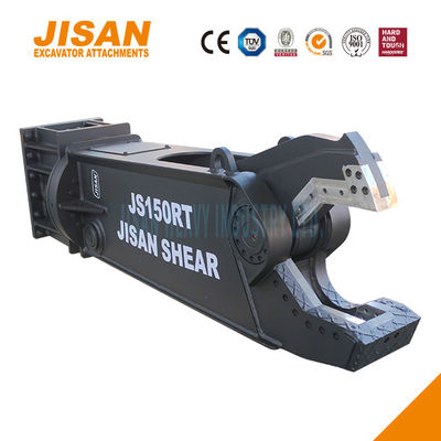 Le forbici per metallo per escavatori JS400RT sono la soluzione definitiva per il taglio e il recupero di rottami