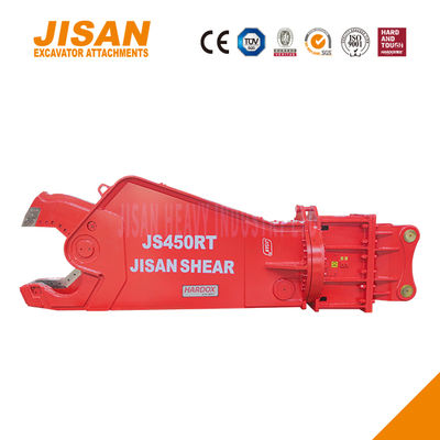 Cesoie idrauliche potenti per escavatori con forza di taglio fino a 1500T e cilindro maggiorato per lavori pesanti