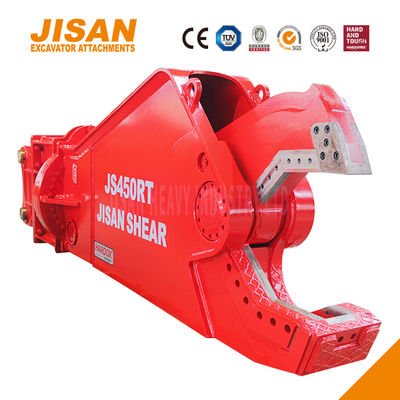 Cesoie idrauliche potenti per escavatori con forza di taglio fino a 1500T e cilindro maggiorato per lavori pesanti