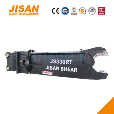 Scise per metallo da escavatore con rotazione a 360 gradi e dimensioni del cilindro aumentate per una massima efficienza