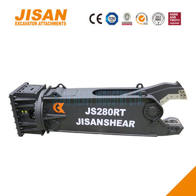 Scise per metallo da escavatore con rotazione a 360 gradi e dimensioni del cilindro aumentate per una massima efficienza