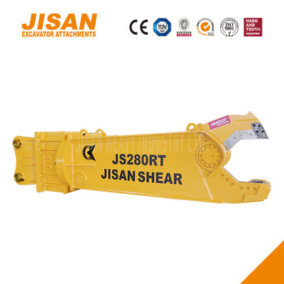 Scise per metallo da escavatore con rotazione a 360 gradi e dimensioni del cilindro aumentate per una massima efficienza