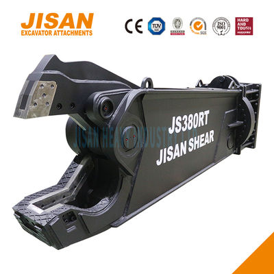 Scise per metallo da escavatore con rotazione a 360 gradi e dimensioni del cilindro aumentate per una massima efficienza