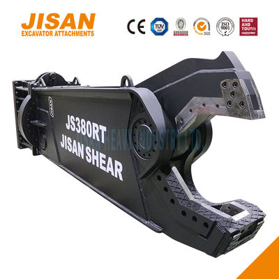 Scise per metallo da escavatore con rotazione a 360 gradi e dimensioni del cilindro aumentate per una massima efficienza