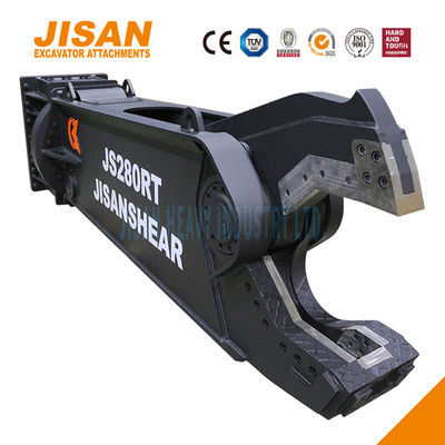 Scise per metallo da escavatore con rotazione a 360 gradi e dimensioni del cilindro aumentate per una massima efficienza