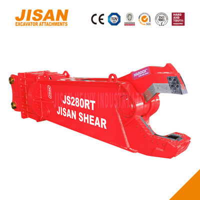 Scise per metallo da escavatore con rotazione a 360 gradi e dimensioni del cilindro aumentate per una massima efficienza