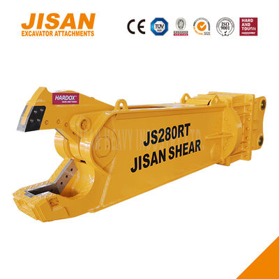 Scise per metallo da escavatore con rotazione a 360 gradi e dimensioni del cilindro aumentate per una massima efficienza