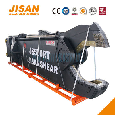 JS800RT Tesi metalliche per escavatori con rotazione a 360 gradi e porta coltelli ad alta resistenza per cantieri di demolizione industriale