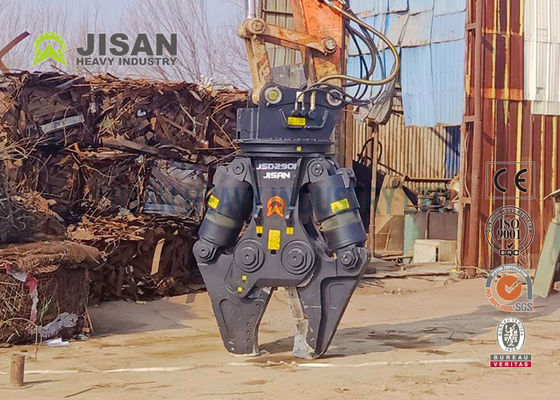 Durable Excavator Metal Shears For Scrap Sheet Cutting With And Efficiency For Scrap Metal Recyclin