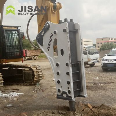 Hydraulic Breaker Hammer with 100mm Chisel Diameters 3/4 inch Hosepipe and 150-170kg/cm2 Operating Pressure for 15 Tons Excavator