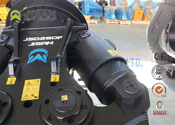 Cesoie metalliche per escavatore JISAN con motore rotante idraulico a 360 gradi, potenza elevata e lunga durata