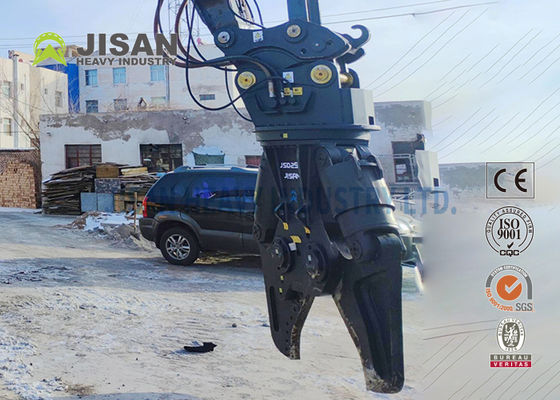 Cesoie metalliche per escavatore JISAN con motore rotante idraulico a 360 gradi, potenza elevata e lunga durata