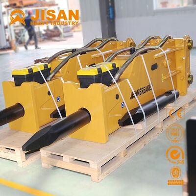 JISAN 20t Construction Machine Excavator Attachment Hydraulic Breaker Hammer con motore a alta potenza