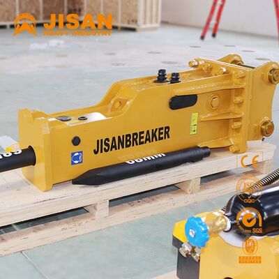 JISAN 20t Construction Machine Excavator Attachment Hydraulic Breaker Hammer con motore a alta potenza