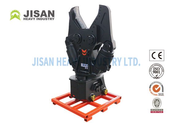 Cesoie idrauliche per metalli per escavatore con rotazione idraulica a 360 gradi e lama sostituibile per operazioni di demolizione e riciclaggio