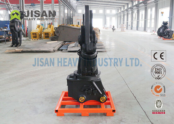 Cesoie idrauliche per metalli per escavatore con rotazione idraulica a 360 gradi e lama sostituibile per operazioni di demolizione e riciclaggio