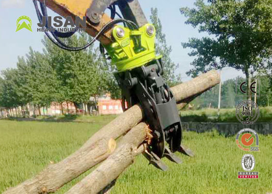 Pinza idraulica per tronchi a doppio leveraggio con apertura ganasce 1500mm per escavatore da 20 tonnellate 320