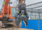 Taglierina d'acciaio del metallo del taglio idraulico del residuo di demolizione per il piccolo escavatore di Hitachi
