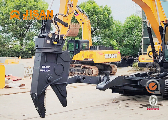 Taglio di Attachment Hydraulic Scrap dell'escavatore per lo smantellamento dei veicoli residui