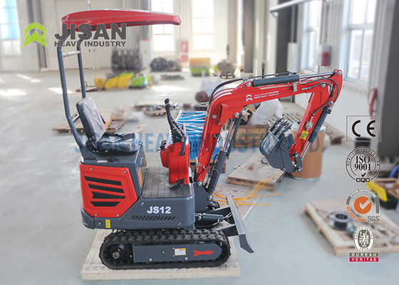 Piccolo micro Bagger Digger, Mini Crawler Excavator di Rippa 0,8 1,2 1,5 2 tonnellate 1 tonnellata