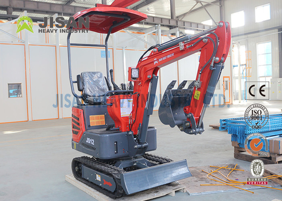 Macchina di Euros Work Hydraulic Mini Excavator, macchinario agricolo 1 Ton Excavator