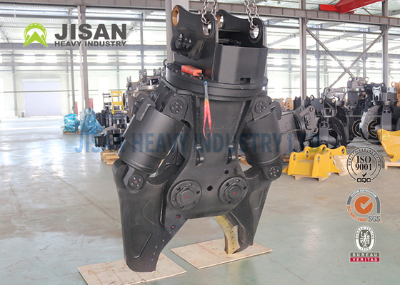 L'escavatore tagliato d'acciaio Metal Shears Hydraulic foggia la doppia automobile pratica di taglio del cilindro