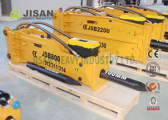 Smerigliatrice Drum Cutter Hammer della roccia di Okada Ub11 Mini Excavator Hydraulic Breaker Hmb 750 Sy35c