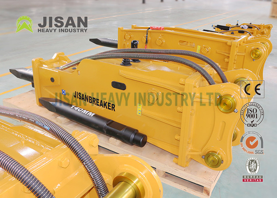 Escavatore durevole Soosan Mini Hydraulic Breaker Cushions Chisel per i pezzi del martello della roccia