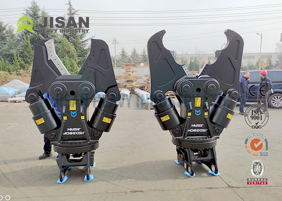 Frantoio concreto di polverizzazione giallo elettrico dello strumento 3kw per l'escavatore High Efficiency