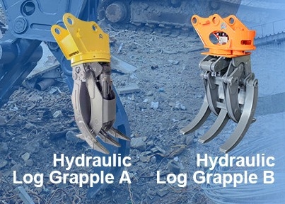 peso ergonomico di Hydraulic Rock Grab 100Kg dell'escavatore di 1.2m