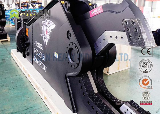 fortezza di Scrap Cutting Shear dell'escavatore 80t per lo smantellamento dei tagli del residuo di demolizione