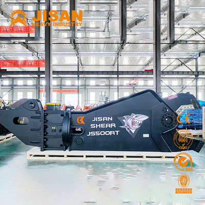 Kit di utensili 55 Ton Excavator Attachment Demolition Shear per la ferraglia mobile della costruzione