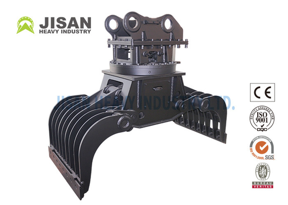 Demolizione e scarto Metallo Sorting fatto liscio Sorting e demolizione Grapple Excavator Attachment Grapple Grab